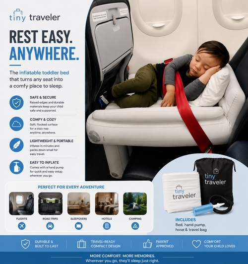 Tiny Traveler Inflatable Seat Bed™
