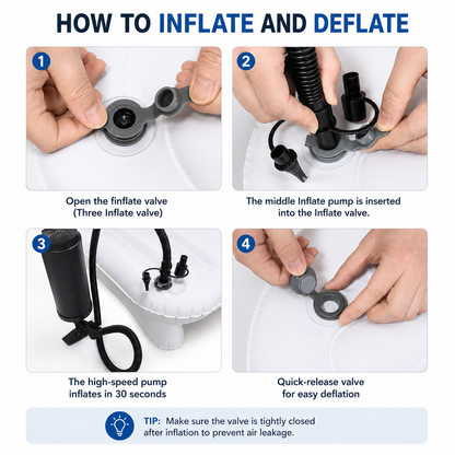 Tiny Traveler Inflatable Seat Bed™