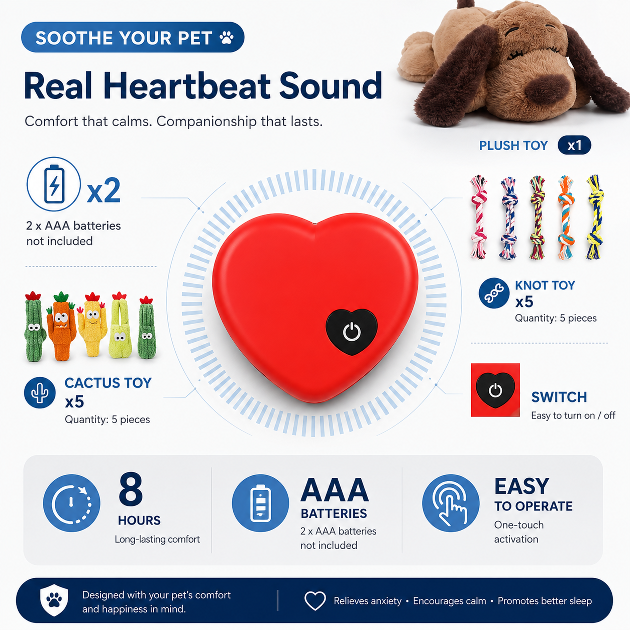 PAWZLY HEARTBEAT TOY™